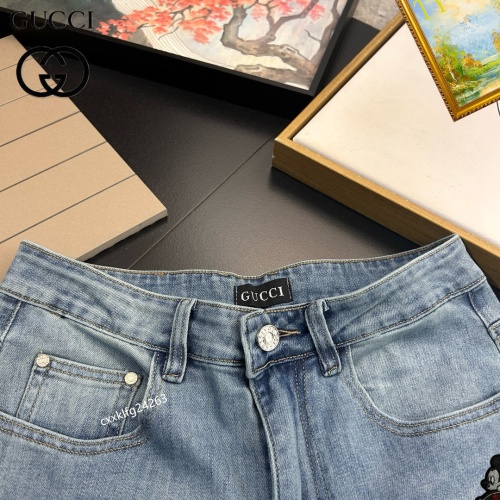 Replica Gucci Jeans For Men #1222464 $48.00 USD for Wholesale