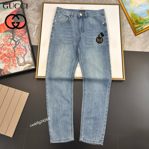 Replica Gucci Jeans For Men #1222464 $48.00 USD for Wholesale