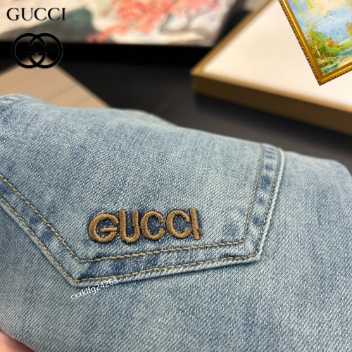 Replica Gucci Jeans For Men #1222464 $48.00 USD for Wholesale