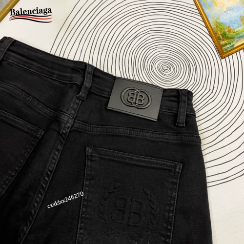 Replica Balenciaga Jeans For Men #1222465 $48.00 USD for Wholesale