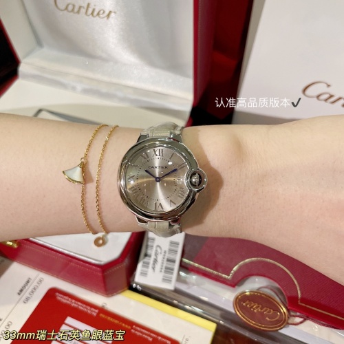 Replica Cartier AAA Quality Watches For Women #1222469 $125.00 USD for Wholesale