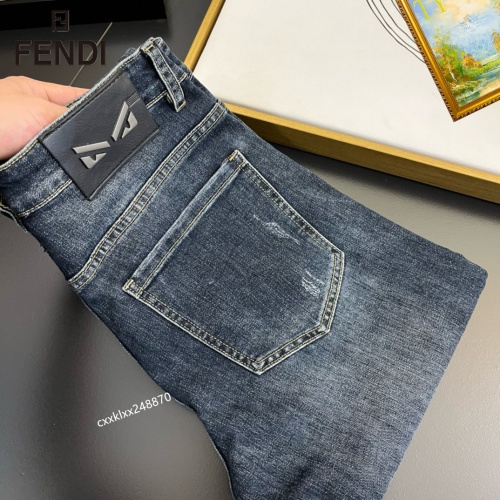 Wholesale Fendi Jeans For Men #1222470 $48.00 USD, Wholesale Quality Replica Fendi Jeans