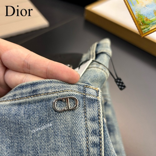 Replica Christian Dior Jeans For Men #1222476 $48.00 USD for Wholesale