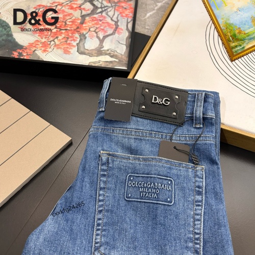 Wholesale Dolce &amp; Gabbana D&amp;G Jeans For Men #1222488 $48.00 USD, Wholesale Quality Replica Dolce &amp; Gabbana D&amp;G Jeans