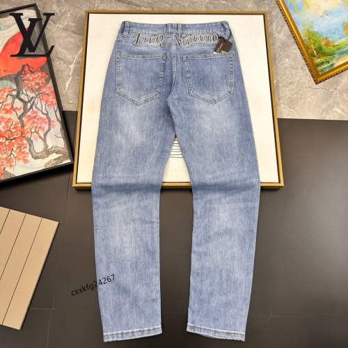 Replica Louis Vuitton LV Jeans For Men #1222495 $48.00 USD for Wholesale