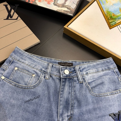 Replica Louis Vuitton LV Jeans For Men #1222495 $48.00 USD for Wholesale