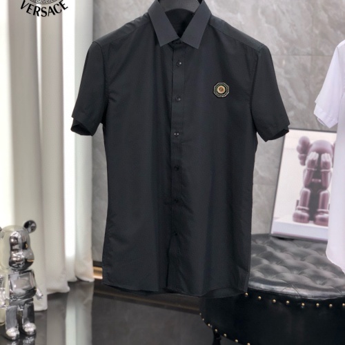 Wholesale Versace Shirts Short Sleeved For Men #1222510 $38.00 USD, Wholesale Quality Replica Versace Shirts