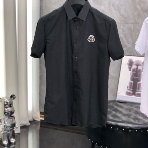 Wholesale Moncler Shirts Short Sleeved For Men #1222541 $38.00 USD, Wholesale Quality Replica Moncler Shirts