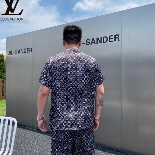 Replica Louis Vuitton LV Tracksuits Short Sleeved For Men #1222552 $72.00 USD for Wholesale