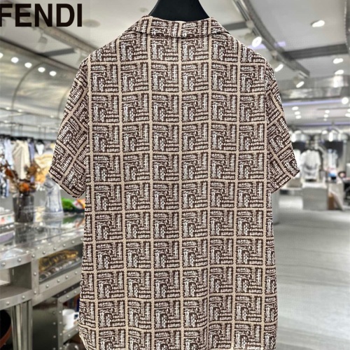 Replica Fendi Tracksuits Short Sleeved For Men #1222554 $72.00 USD for Wholesale