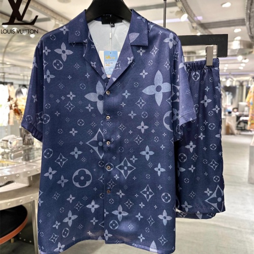 Wholesale Louis Vuitton LV Tracksuits Short Sleeved For Men #1222578 $72.00 USD, Wholesale Quality Replica Louis Vuitton LV Tracksuits