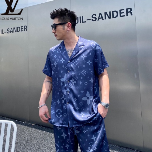 Replica Louis Vuitton LV Tracksuits Short Sleeved For Men #1222578 $72.00 USD for Wholesale