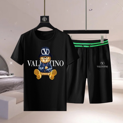 Wholesale Valentino Tracksuits Short Sleeved For Men #1222585 $68.00 USD, Wholesale Quality Replica Valentino Tracksuits