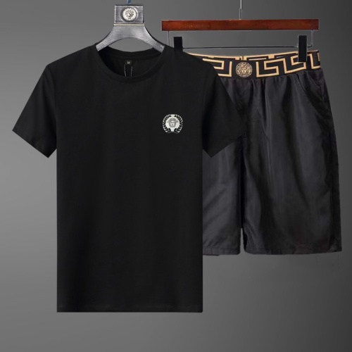 Wholesale Versace Tracksuits Short Sleeved For Men #1222878 $52.00 USD, Wholesale Quality Replica Versace Tracksuits