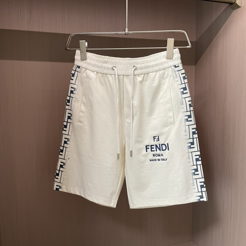 Replica Fendi Tracksuits Short Sleeved For Men #1222895 $80.00 USD for Wholesale