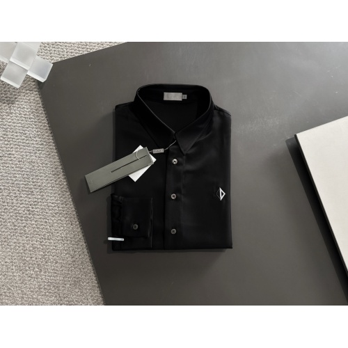 Replica Christian Dior Shirts Long Sleeved For Unisex #1222995 $85.00 USD for Wholesale