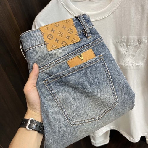 Wholesale Louis Vuitton LV Jeans For Men #1223149 $88.00 USD, Wholesale Quality Replica Louis Vuitton LV Jeans