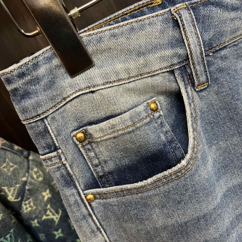 Replica Louis Vuitton LV Jeans For Men #1223149 $88.00 USD for Wholesale