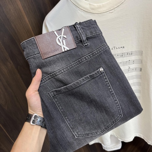 Wholesale Yves Saint Laurent YSL Jeans For Men #1223152 $88.00 USD, Wholesale Quality Replica Yves Saint Laurent YSL Jeans