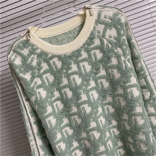 Replica Christian Dior Sweaters Long Sleeved For Unisex #1223173 $76.00 USD for Wholesale