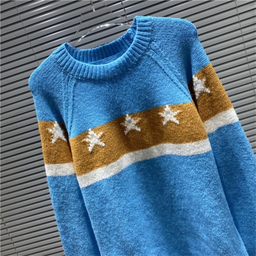 Replica Supreme Fashion Sweaters Long Sleeved For Unisex #1223175 $52.00 USD for Wholesale