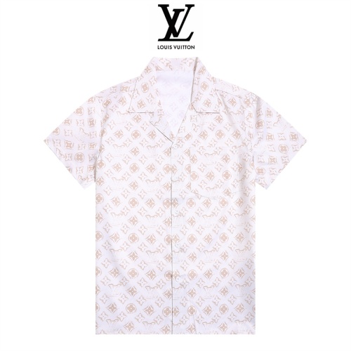 Wholesale Louis Vuitton LV Shirts Short Sleeved For Men #1223186 $36.00 USD, Wholesale Quality Replica Louis Vuitton LV Shirts