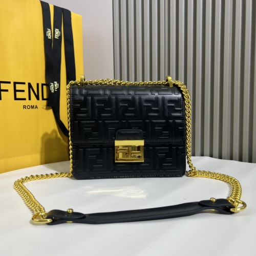 Wholesale Fendi AAA Quality Messenger Bags For Women #1223337 $96.00 USD, Wholesale Quality Replica Fendi AAA Messenger Bags