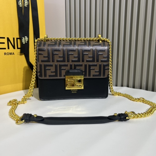 Wholesale Fendi AAA Quality Messenger Bags For Women #1223338 $96.00 USD, Wholesale Quality Replica Fendi AAA Messenger Bags