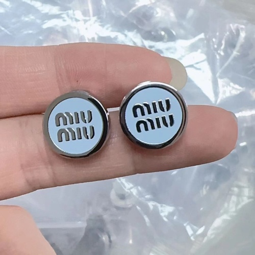 Wholesale MIU MIU Earrings For Women #1223356 $29.00 USD, Wholesale Quality Replica MIU MIU Earrings