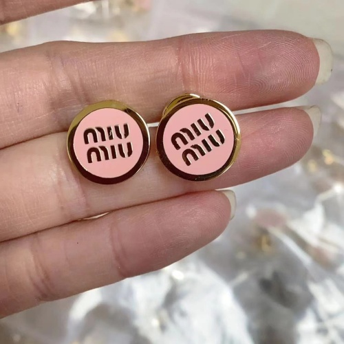 Wholesale MIU MIU Earrings For Women #1223357 $29.00 USD, Wholesale Quality Replica MIU MIU Earrings