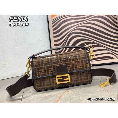 Wholesale Fendi AAA Quality Messenger Bags For Women #1223416 $125.00 USD, Wholesale Quality Replica Fendi AAA Messenger Bags