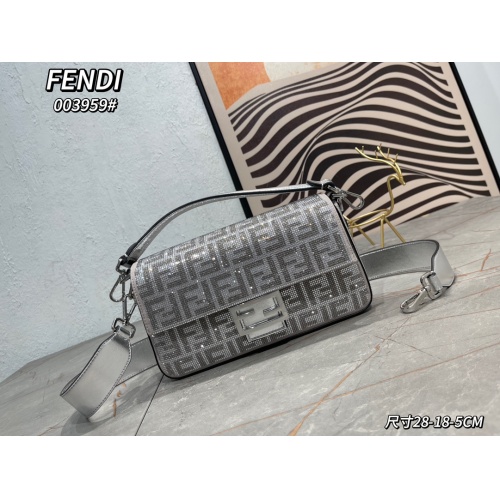 Wholesale Fendi AAA Quality Messenger Bags For Women #1223419 $130.00 USD, Wholesale Quality Replica Fendi AAA Messenger Bags