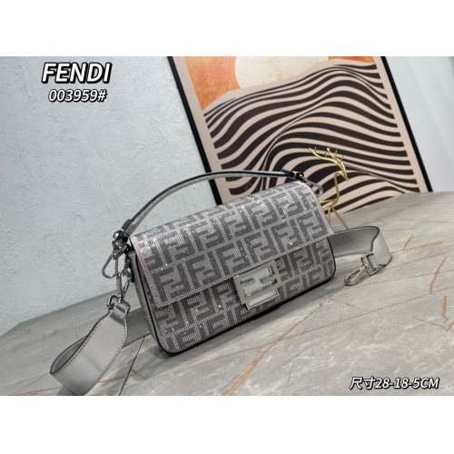 Replica Fendi AAA Quality Messenger Bags For Women #1223419 $130.00 USD for Wholesale