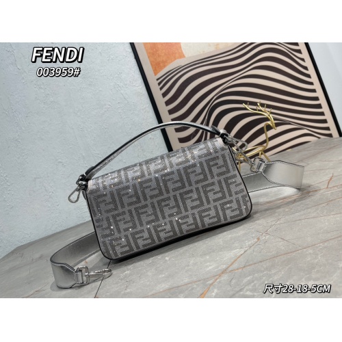 Replica Fendi AAA Quality Messenger Bags For Women #1223419 $130.00 USD for Wholesale