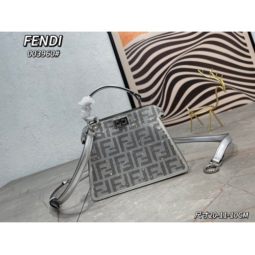 Wholesale Fendi AAA Quality Messenger Bags For Women #1223420 $135.00 USD, Wholesale Quality Replica Fendi AAA Quality Messenger Bags