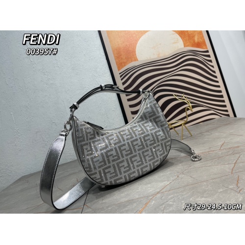 Replica Fendi AAA Quality Messenger Bags For Women #1223422 $140.00 USD for Wholesale