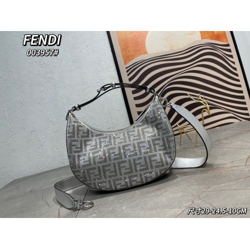 Replica Fendi AAA Quality Messenger Bags For Women #1223422 $140.00 USD for Wholesale