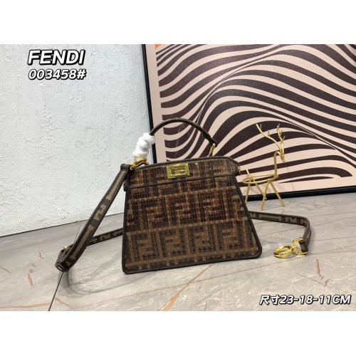 Wholesale Fendi AAA Quality Messenger Bags For Women #1223427 $140.00 USD, Wholesale Quality Replica Fendi AAA Messenger Bags