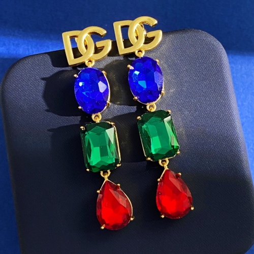 Wholesale Dolce &amp; Gabbana D&amp;G Earrings For Women #1223437 $32.00 USD, Wholesale Quality Replica Dolce &amp; Gabbana D&amp;G Earrings