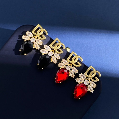 Replica Dolce & Gabbana D&G Earrings For Women #1223438 $32.00 USD for Wholesale