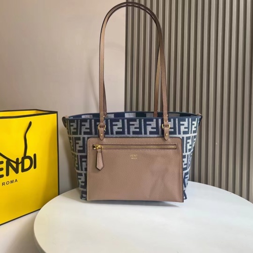 Replica Fendi AAA Quality Shoulder Bags For Women #1223442 $98.00 USD for Wholesale