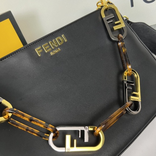 Replica Fendi AAA Quality Shoulder Bags For Women #1223452 $105.00 USD for Wholesale