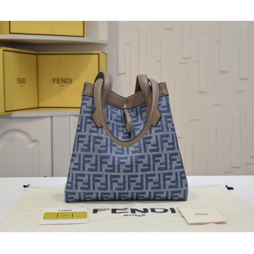 Replica Fendi AAA Quality Shoulder Bags For Women #1223458 $98.00 USD for Wholesale