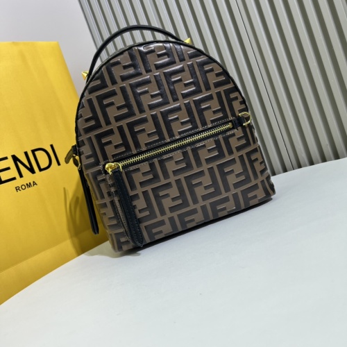 Wholesale Fendi AAA Quality Backpacks For Women #1223462 $100.00 USD, Wholesale Quality Replica Fendi AAA Quality Backpacks