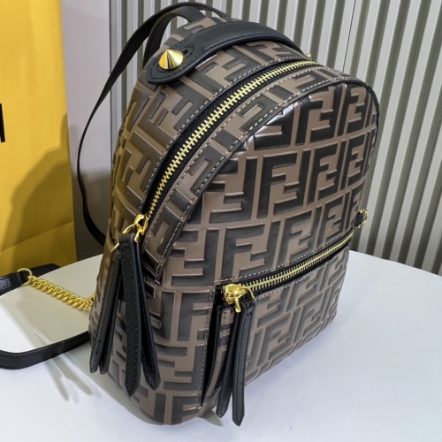 Replica Fendi AAA Quality Backpacks For Women #1223462 $100.00 USD for Wholesale