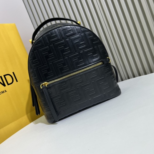 Wholesale Fendi AAA Quality Backpacks For Women #1223463 $100.00 USD, Wholesale Quality Replica Fendi AAA Quality Backpacks