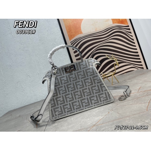 Wholesale Fendi AAA Quality Handbags For Women #1223484 $150.00 USD, Wholesale Quality Replica Fendi AAA Quality Handbags