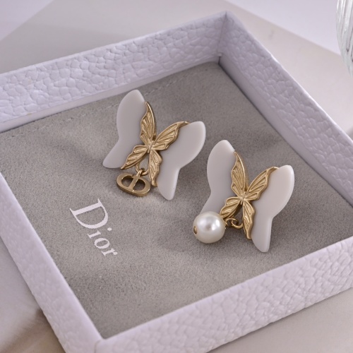 Wholesale Christian Dior Earrings For Women #1223585 $27.00 USD, Wholesale Quality Replica Christian Dior Earrings