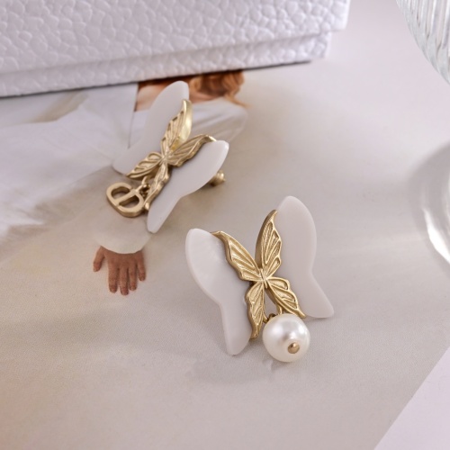 Replica Christian Dior Earrings For Women #1223585 $27.00 USD for Wholesale