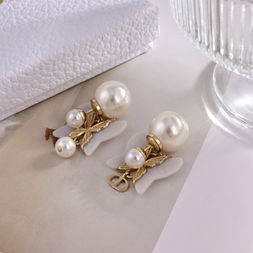 Replica Christian Dior Earrings For Women #1223586 $29.00 USD for Wholesale